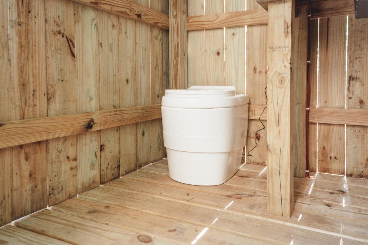 Blue Brambler Glamping A-Frame Apartment Rockbridge Exterior foto