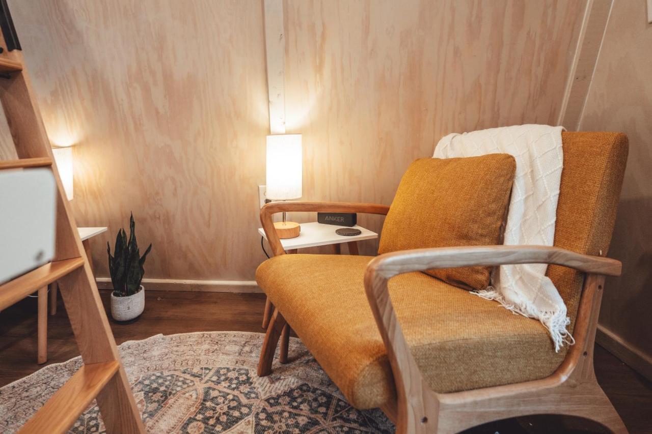 Blue Brambler Glamping A-Frame Apartment Rockbridge Exterior foto